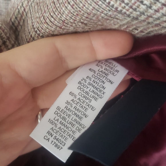 Banana Republic Houndstooth Blazer - Picture 3 of 11